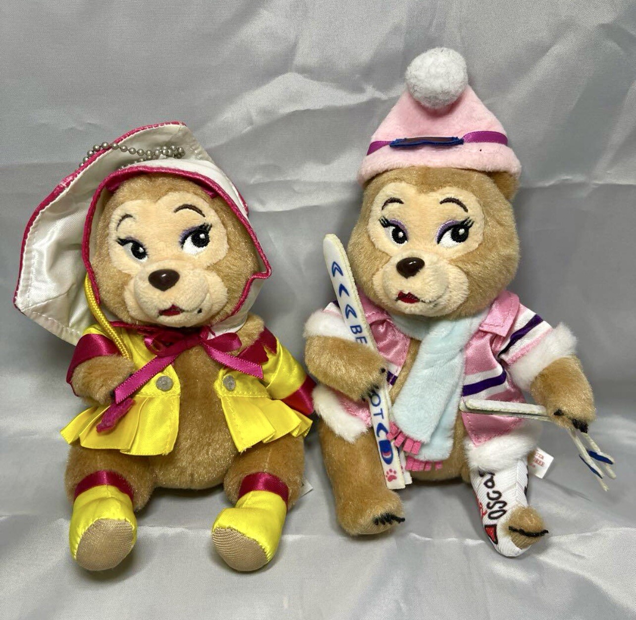 Disneyland Country Bear Jamboree Teddi Barra Plush Doll Key Chain