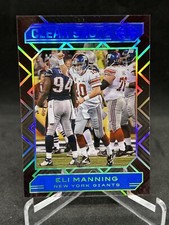 2020 Illusions Eli Manning Sapphire Clear Shots #14 SP  Free Shipping Giants