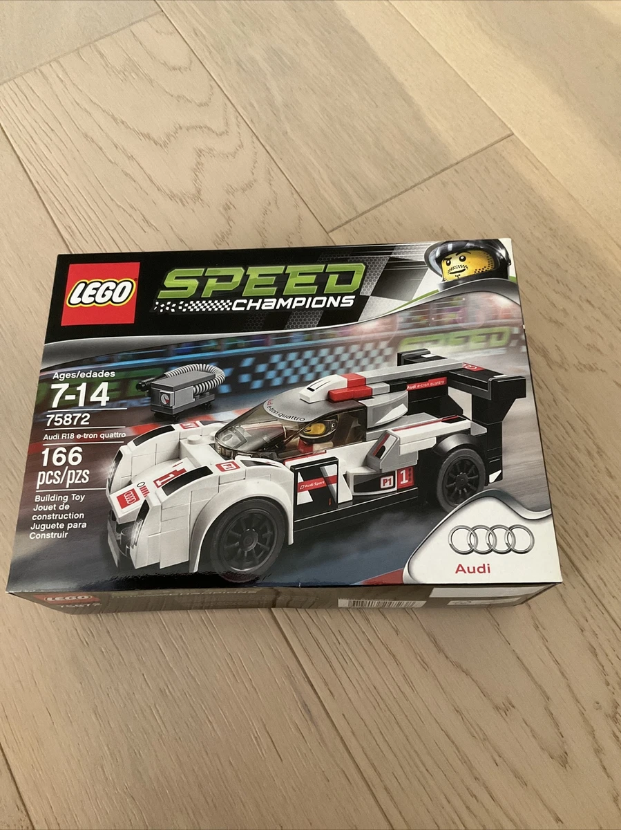 LEGO Speed Champions 75872 Audi R18 e-tron quattro Brand New Sealed Retired