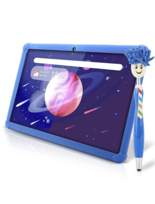 Pyle 10.1'' Full HD Android Tablet for Kids-1080p full HD display Quad-Core -Blue