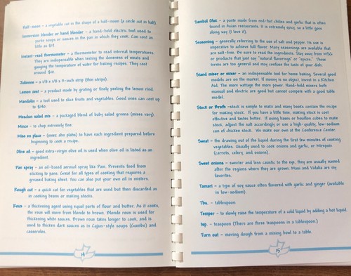 Rare Murietta Hot Springs CA Calvary Chapel conference Center Camp food Recipes - Picture 4 of 8