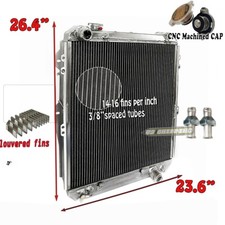 Cooling Radiator Fit 1993-1996 Toyota 4Runner Hilux Surf KZN130 1KZ-TE 3.0 TD AT