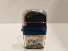 Vintage Mini Scripto VU Lighter R.R. Perry & Company with Black Band