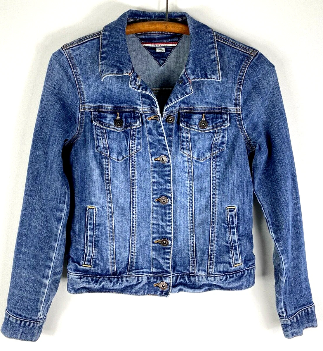 Tommy hilfiger 2024 women's jean jacket