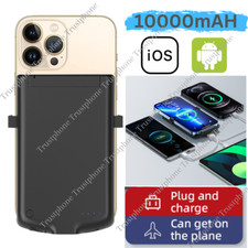 10000mAH External Battery Charger Case Power Bank Cover For iPhone/Android/LG