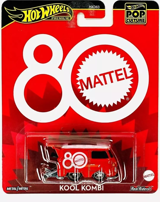 2025 Hot Wheels 80th Anniversary Mattel Kool Kombi Premium Pop