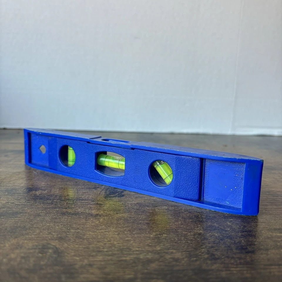 Blue 9” Magnetic 3 Way Surface Level - Image 3 of 4