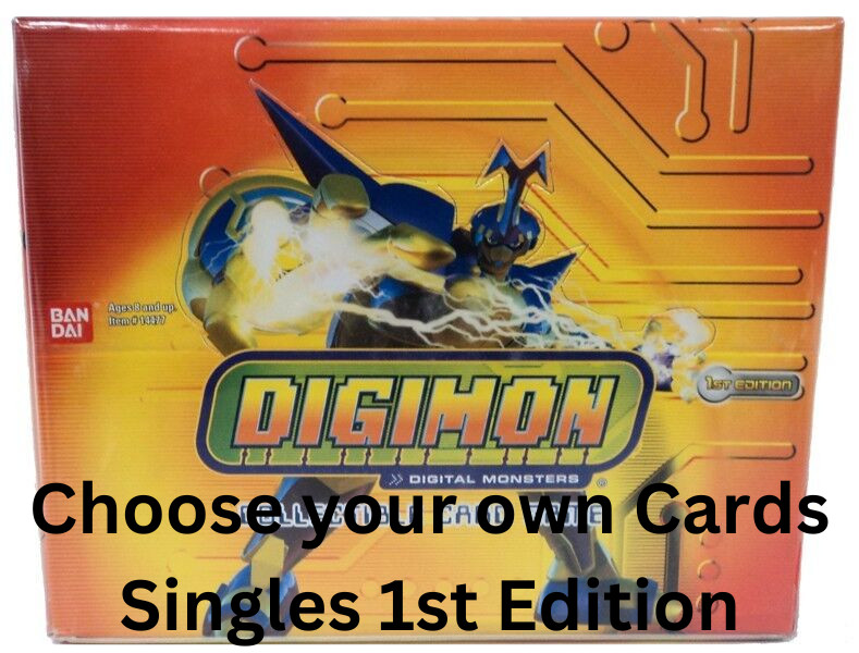 Digimon TCG Bandai 2004 Hybrid Warriors 1st Edition Choose Your Own Cards