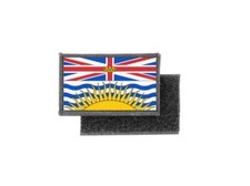 Patch Printed Badge Flag Canada Colombia British