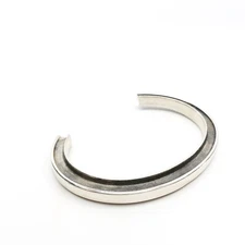 King Baby Studio Rail Cuff Bracelet Fine Silver .925 Size 7.75"
