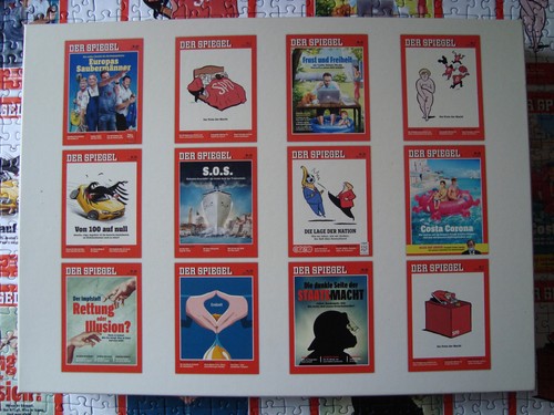 PUZZLE (1000 T.) DER SPIEGEL - TITELSEITEN (Rudolf Augstein Verlag) Ravensburger