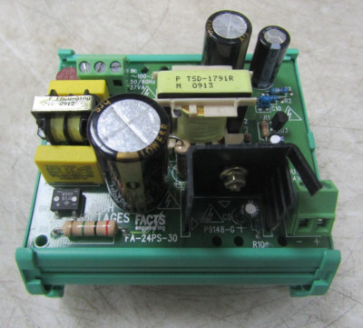 FACTS ENGINEERING POWER SUPPLY BOARD 100-240 VAC 24 VDC FA-24PS / FA-24PS-30