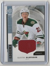15-16 2015-16 Upper Deck Premier Rookies Jerseys #R38 Gustav Olofsson Minnesota