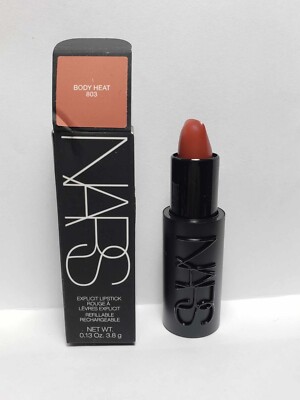 Nars Explicit Lipstick Shade BODY HEAT 803 New In Box Free Shipping