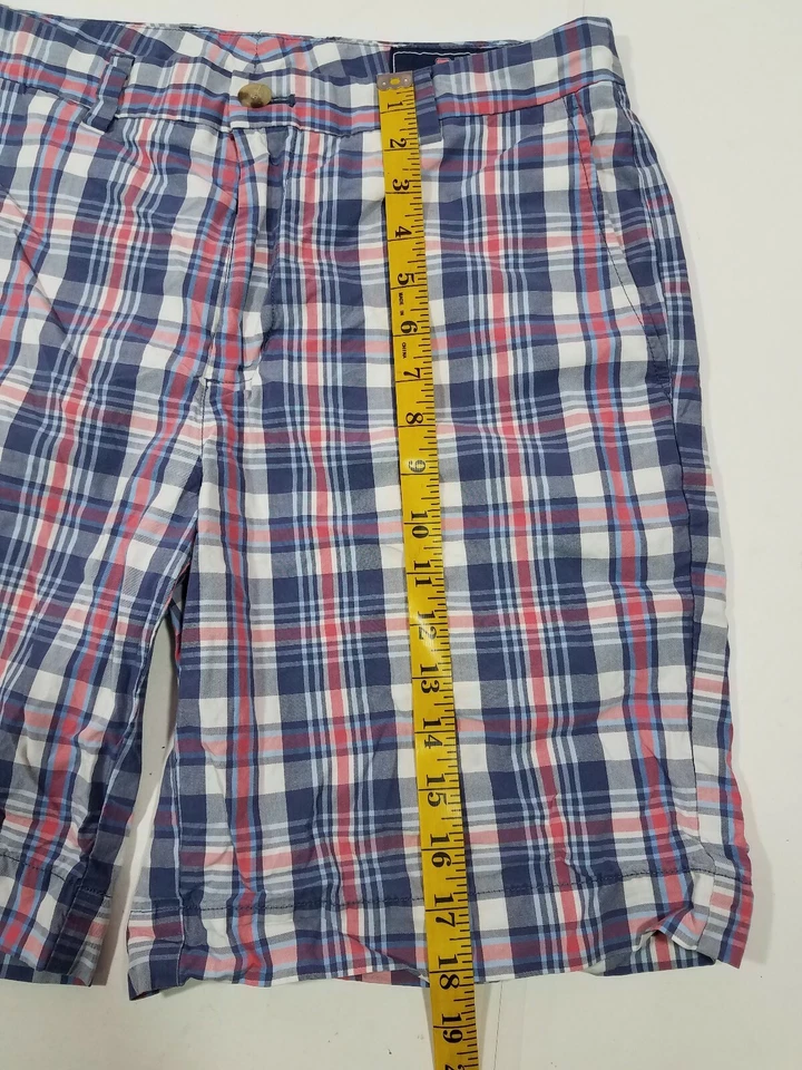 Pantalones Cortos Vineyard Vines Breaker Para Hombre Talla 33 Frente Plano Colorido A Cuadros Informales Foto 4 de 4