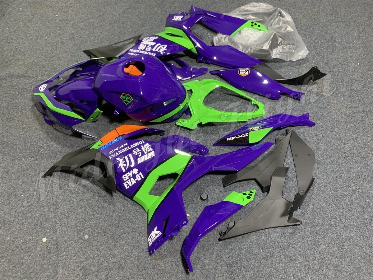 Fairing Kit for Kawasaki Ninja400 EX400 2018-2024 Bodywork Purple