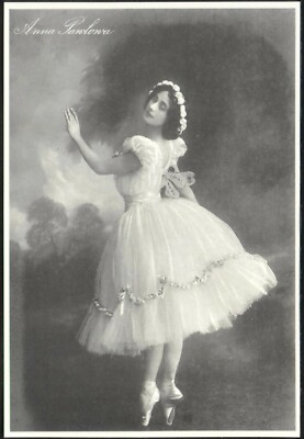 Moderne Postkarte: Ballerina ANNA PAVLOVA (Mayfair, Ref: 253). Kostenloser Versand UK