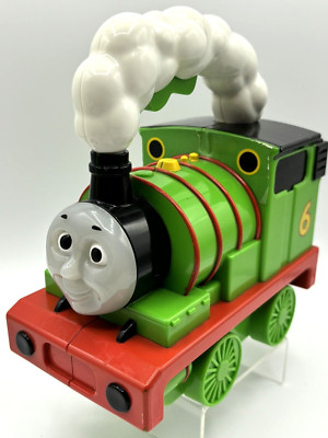 PERCY #6 Green Engine Flashlight / Nightlight 2009 w/ Phrases, Sounds, Tested_