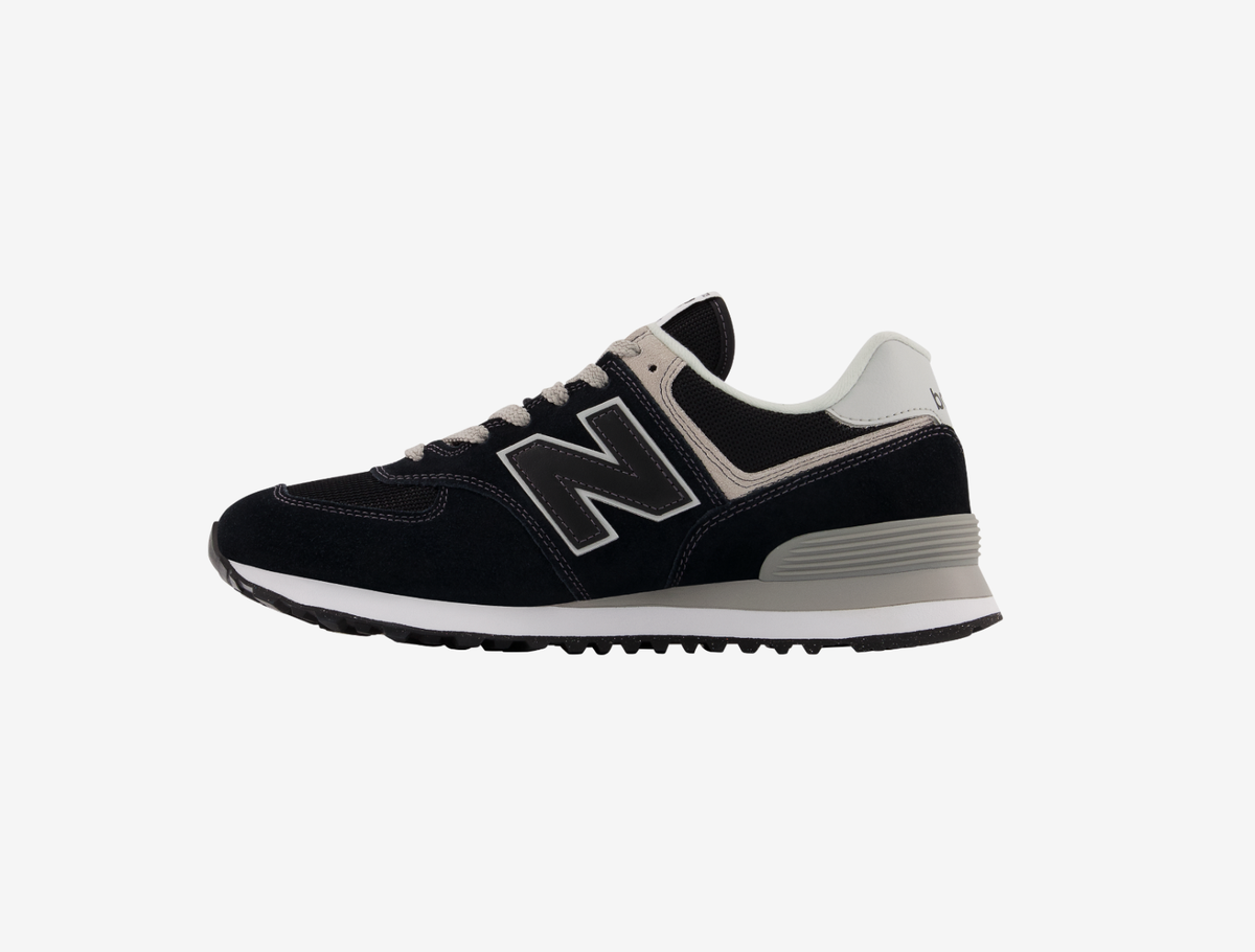 【みっふぃ〜】New Balance 574 ブラック スニーカー ニューバランス（new balance）スニーカー 574 ブラック