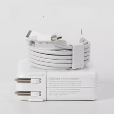Genuine 87W USB-C Type-C Power Adapter Charger For Apple Macbook Pro With Cable