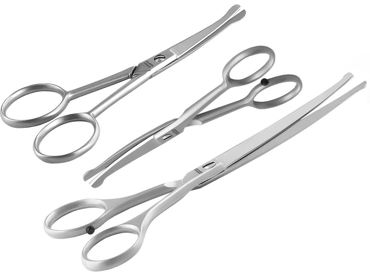 Hunde Haarschere 25 Cm - Professionell Für Langes & Krauses Fell