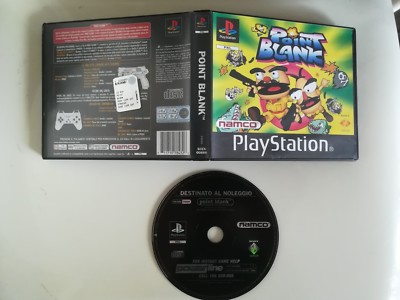 Point Blank Nolo Noleggio Rent Version Playstation PS1 PS P S 1 PSX