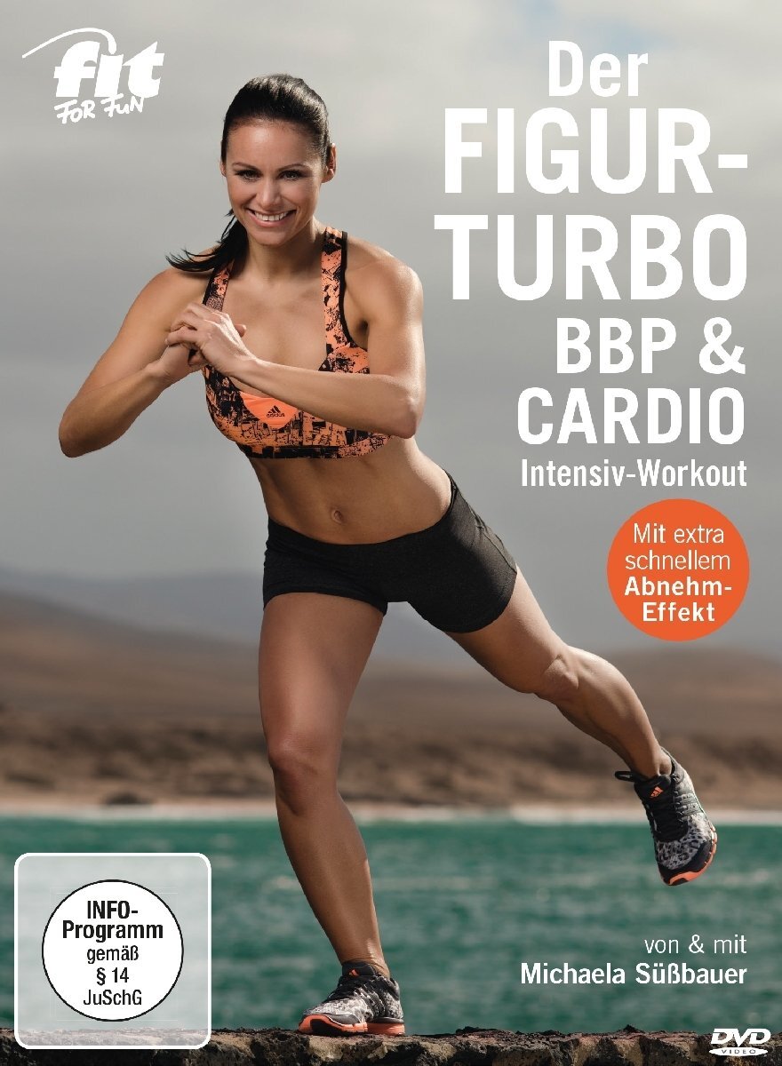 Fit for Fun - Der Figur-Turbo: BBP & Cardio (DVD) Michaela Süßbauer
