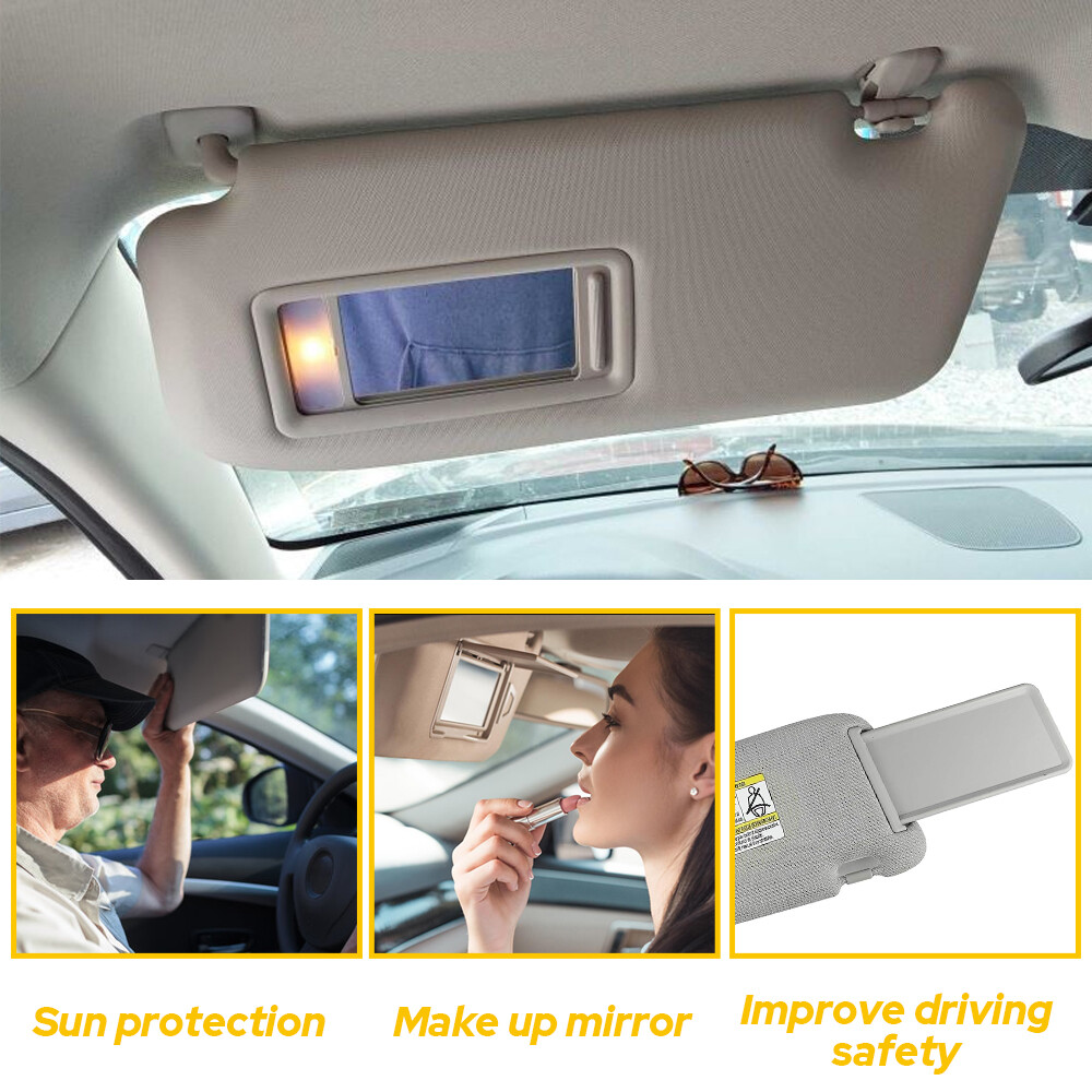 Driver Side Sun Visor With Mirror Driver Side Sun Visor For Mazda