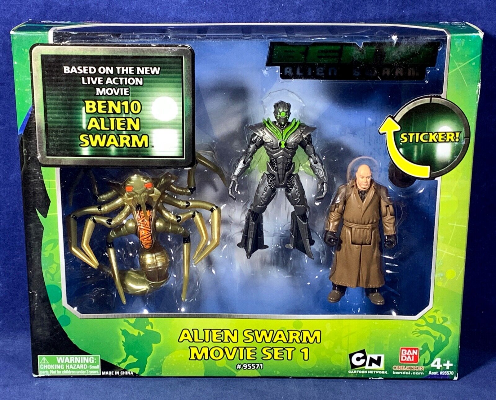 Bandai Ben 10 Alien Swarm Movie Set 1 Collection Action Figure for sale  online