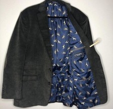 Chaps Ralph Lauren Corduroy Blazer Flex 2 Button Sport Coat Hunting Country 50R