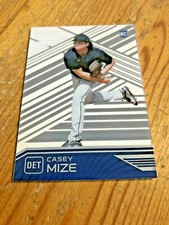2021 Panini Chronicles Clear Vision Casey Mize Rookie Card #14 - Detroit Tigers