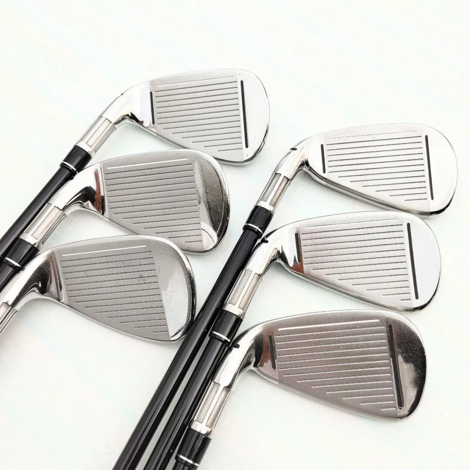 Juego de plancha TaylorMade M4 5-9+Pw 6 piezas FUBUKI TM6 grafito flexible S mano derecha usado Foto 2 de 4