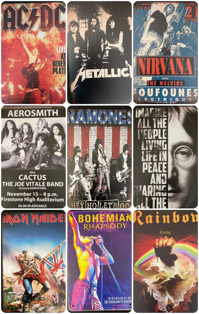Art on sale rock bands