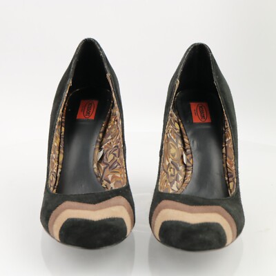 Missoni x Target Womens Pumps Size 8.5 Black Brown Suede Block Heel Dress Shoes | eBay Missoni x Target Womens Pumps Size 8.5 Black Brown Suede Block Heel Dress Shoes | eBay