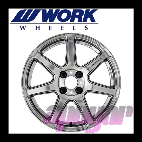 WORK EMOTION T7R WHEEL (1pcs) 16 inch 5.5J 45 100 4H Glimit Silver (GTS) - Picture 2 of 2