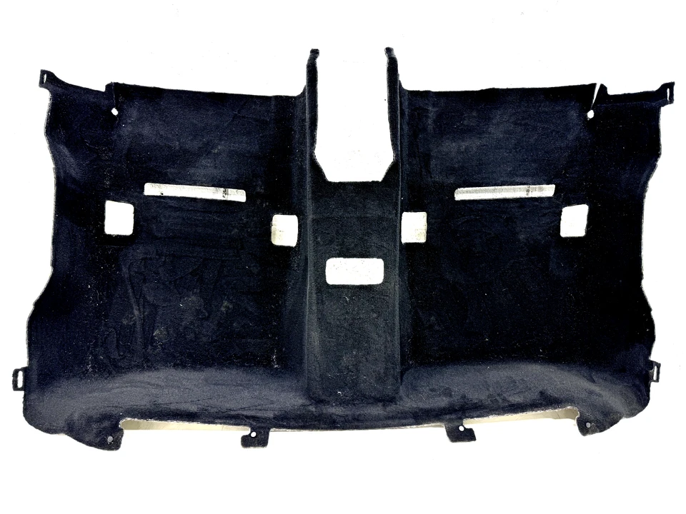 MERCEDES E350 W212 2010-2016 revestimiento de alfombra de piso trasero negro OEM 2126801741 Foto 2 de 4