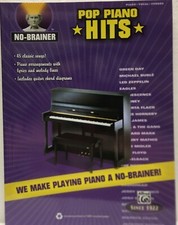 POP PIANO HITS WE MAKE PLAYING PIANO A NO BRAINER MUSIC BOOK