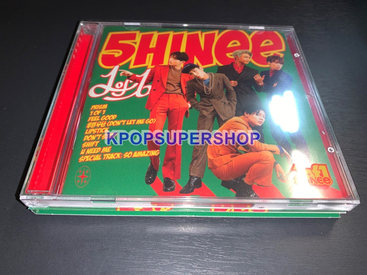 SHINEE 5th Album 1 of 1 CD Great Rare OOP Booklet KEY Ttakji Red