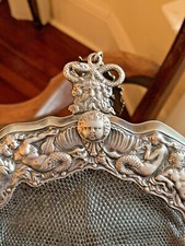 Extremely Rare Art Nouveau Sterling Silver Chatelaine Fantasy Purse Gorham 1901