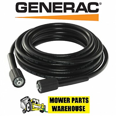 #ad NEW GENUINE OEM GENERAC PRESSURE WASHER 25#x27; HOSE 0K0921 SPEC 3100 PSI M22 $34.05