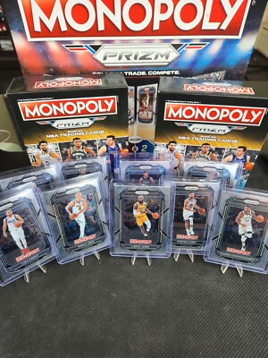 2022-23 Monopoly Prizm NBA Base Cards. Complete Your Set!