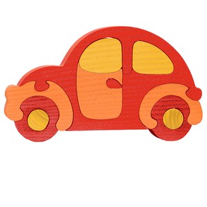 wooden car puzzle