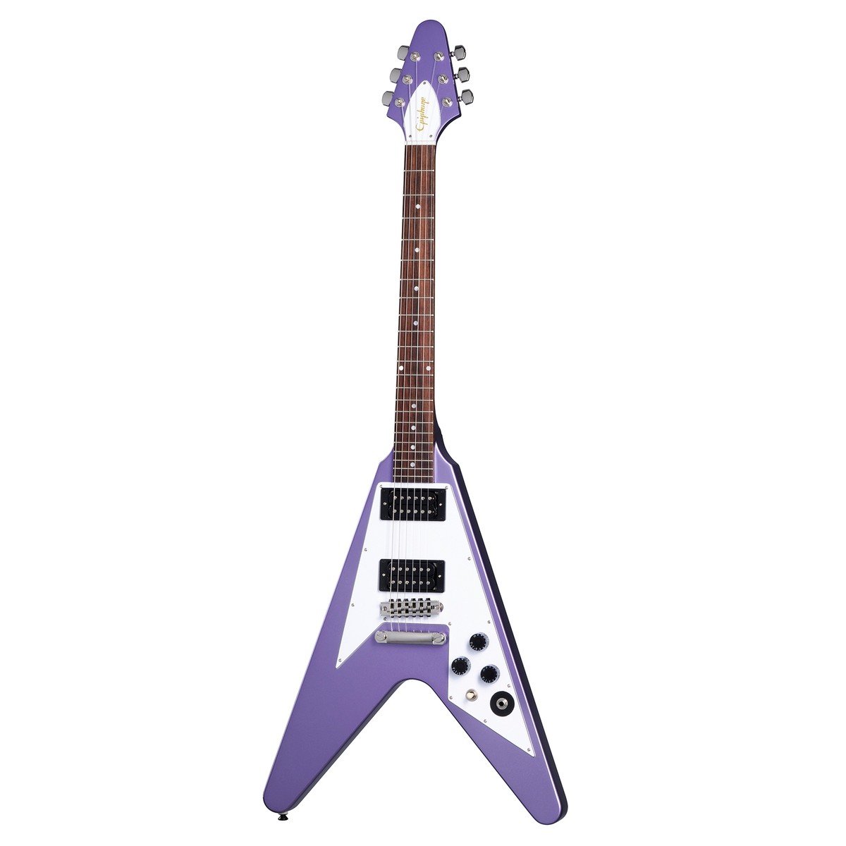 Epiphone Kirk Hammett 1979 Flying V Guitar, Gibson USA T-Type