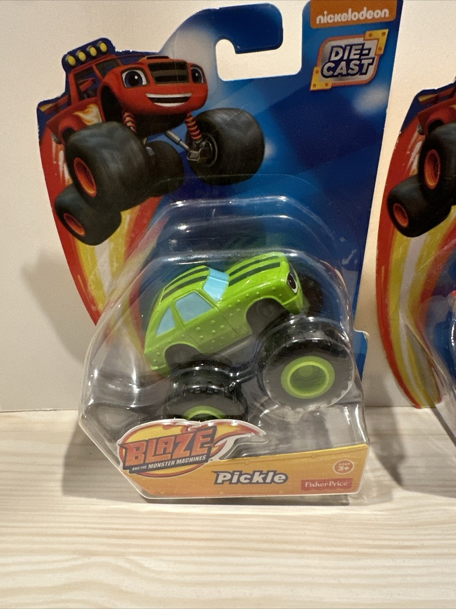 Blaze Monster Machines Toys Die Cast Trucks Cars Racers Set of 6