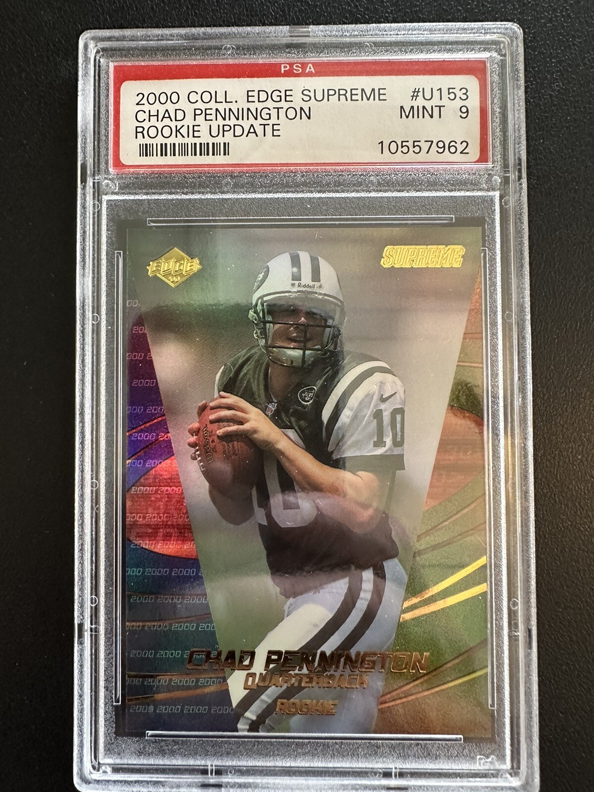 Chad Pennington Collector's Edge Supreme #U153 Rookie Update