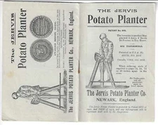 Messrs Battle The Jervis / Advertising The Jervis Potato Planter 1903