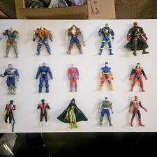 Marvel X-men Vintage Lot of 1990s Toy Biz Toybiz Figures x15