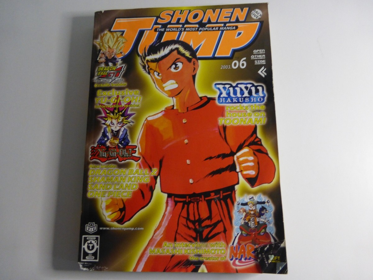Shonen Jump Magazine June 2003 Volume 1 Issue 6 Manga | eBay