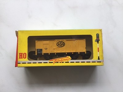Fleischmann H0 1464 S gedeckter Güterwagen ''ASG'' - DB in OVP