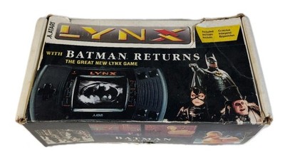 Rare Vintage Atari Lynx Batman Returns Model 2 Console Box Only 
